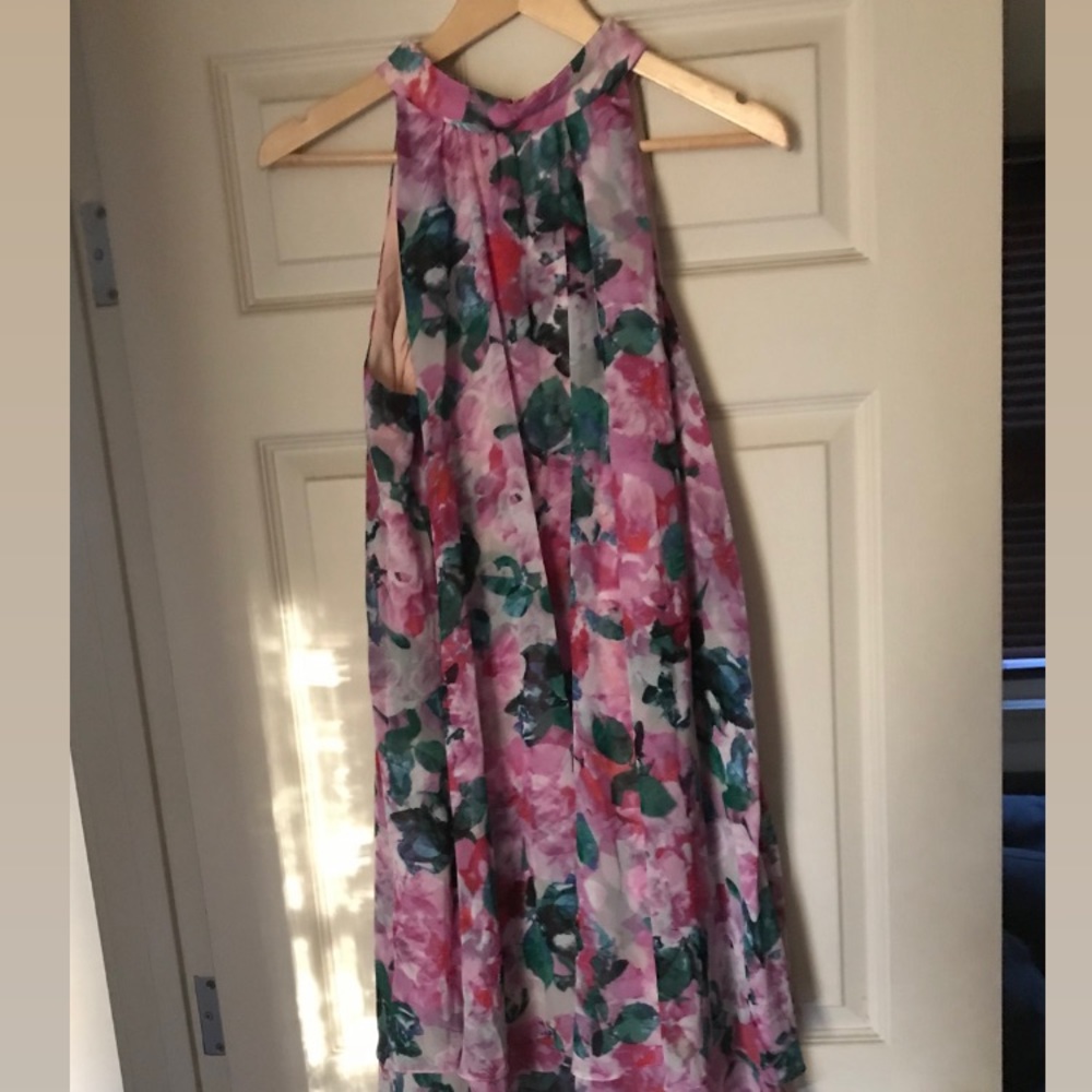 Grandiflora Dress - floral printed swing dress